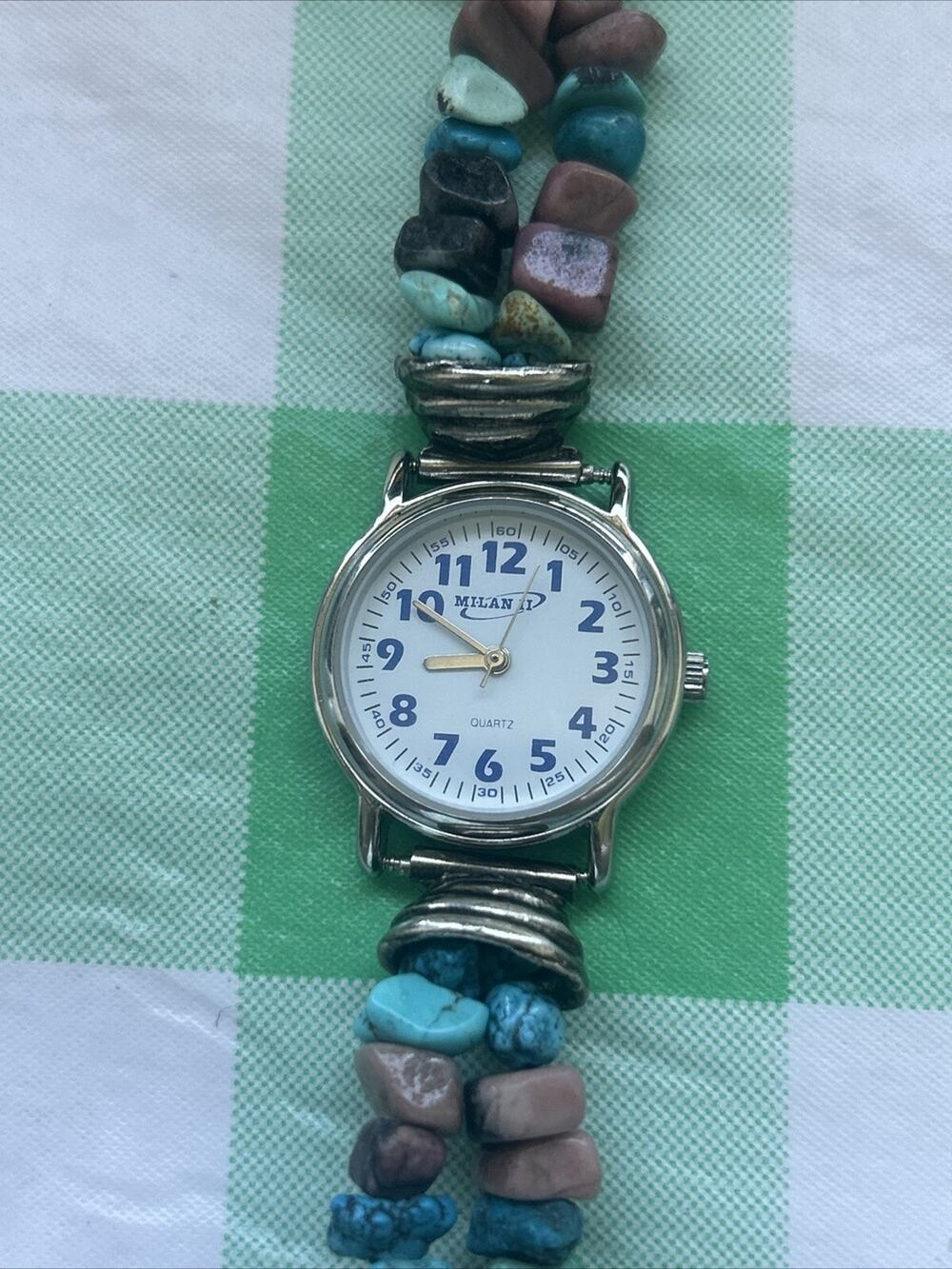 Milan II Stone Band Women’s Quartz Watch